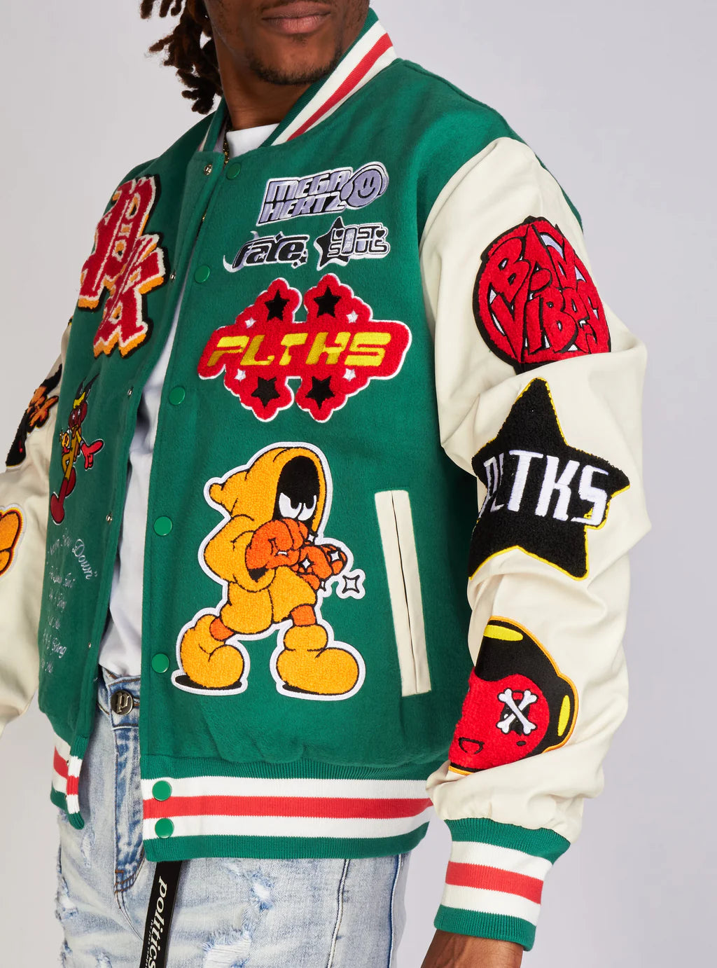 Politics Jacket - Crawford Brown Varsity - 427