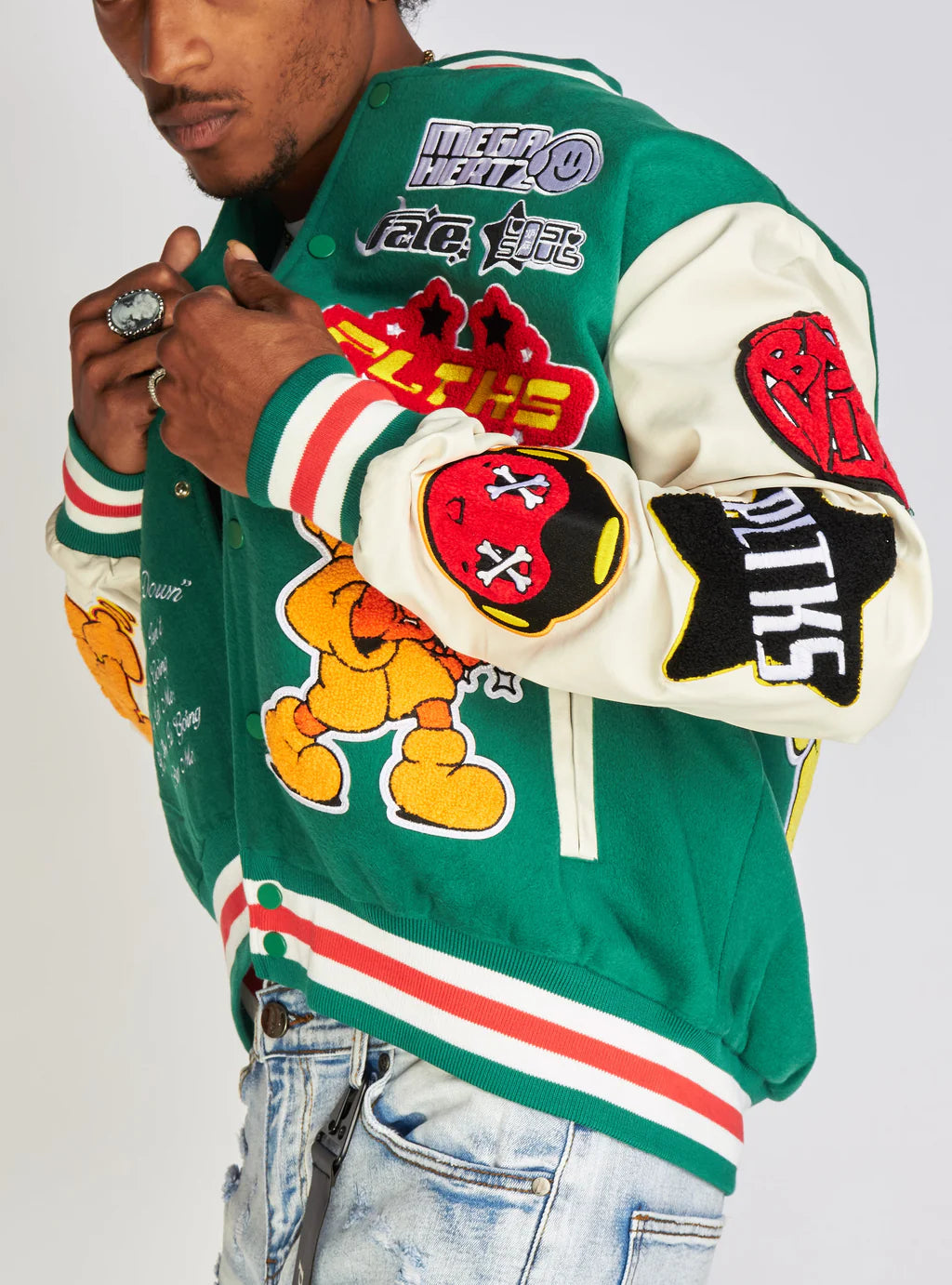 Politics Jacket - Crawford Brown Varsity - 427