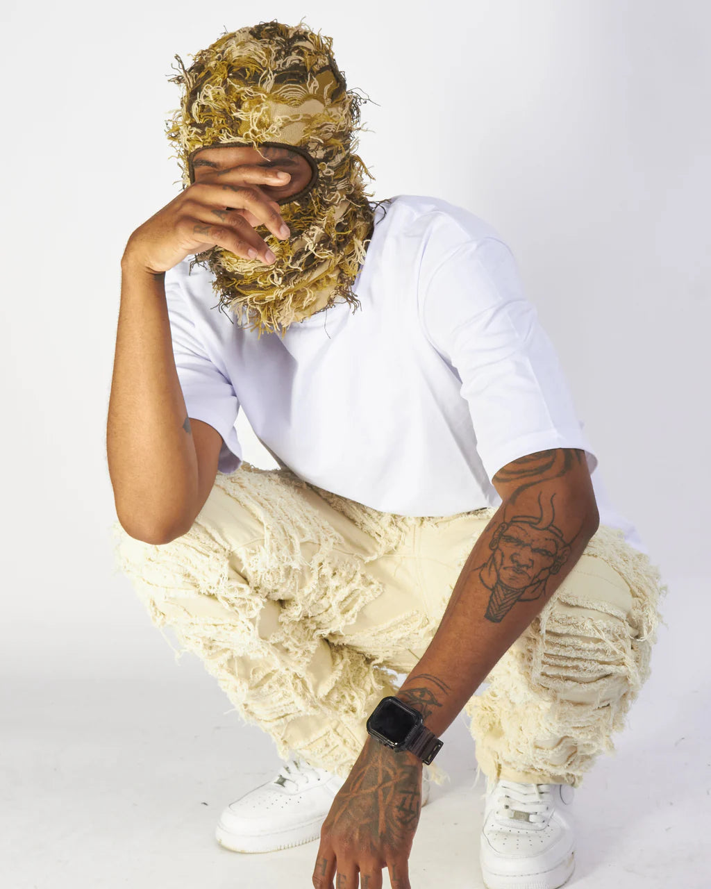 Politics Face Mask - Shiesty - Army - 087