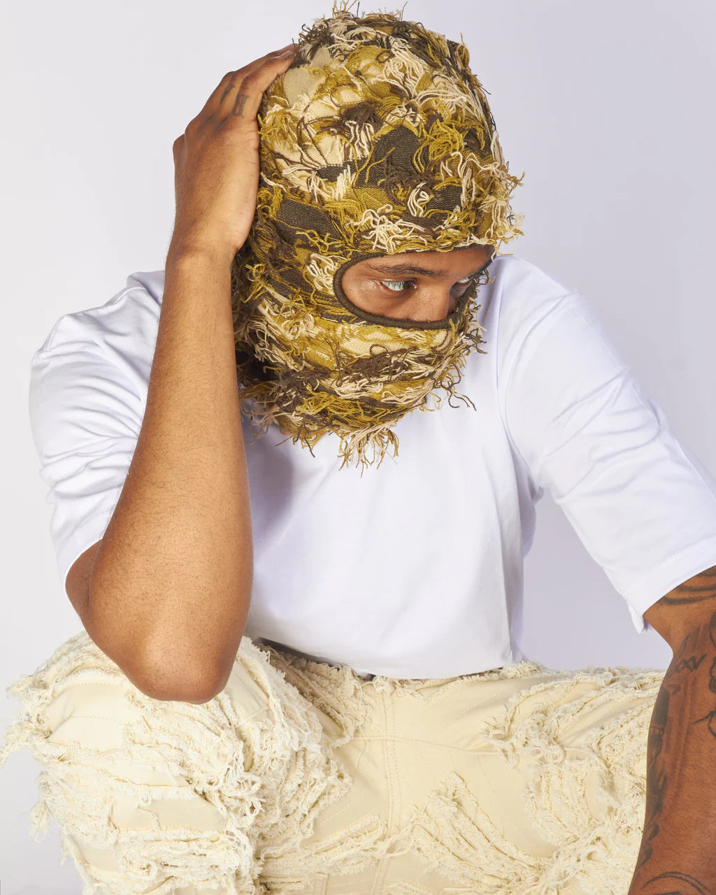 Politics Face Mask - Shiesty - Army - 087