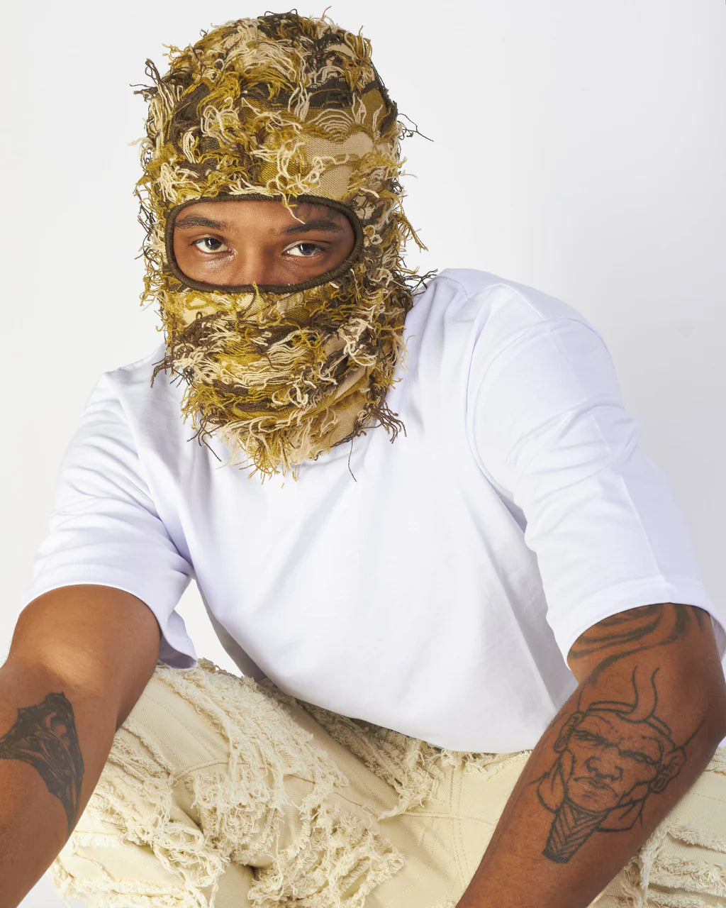 Politics Face Mask - Shiesty - Army - 087